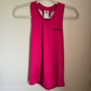 ADIDAS Magenta Pink Razor Back Tank Size Medium